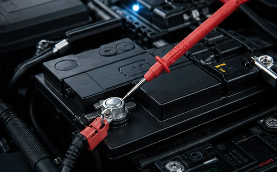 Prueba de sistema electrónico del vehículo